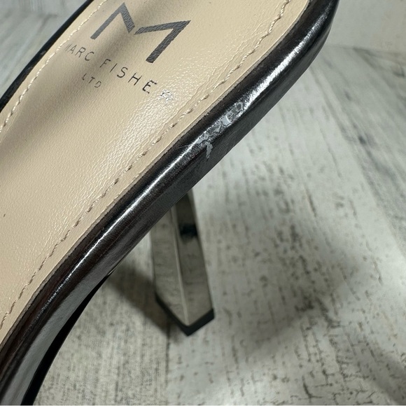 New Marc Fisher Karima Rhinestones Embellished Heeled Sandals #961 - Picture 11 of 13